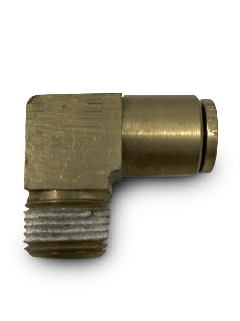 Wastebuilt® Replacement for Alkon Brass Fittings 3/8 X 3/8 NPT 90 Degree Dot Male Connector