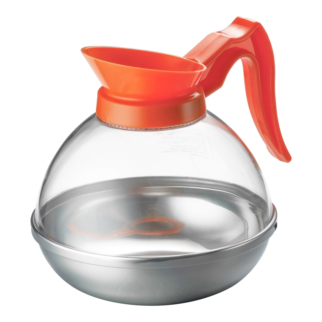 CDP-OR - COFFEE POT 64OZ S/S BASE DECAF