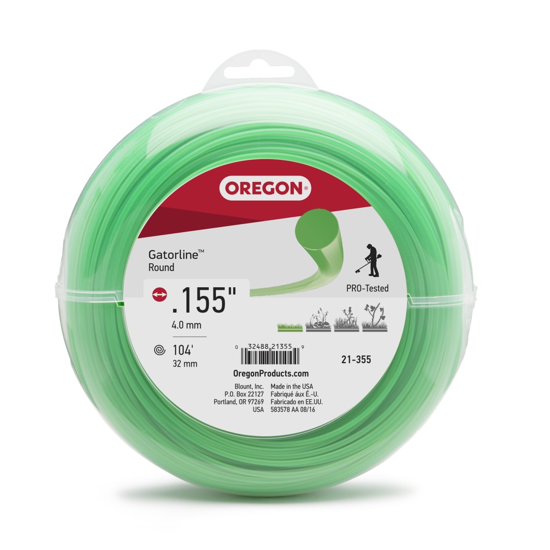 Oregon Gatorline Round Trimmer Line, .155 in. by 104 FT