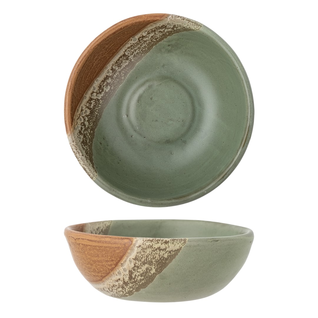 82058586 - Paula Bowl, Green, Stoneware STOCK: 166