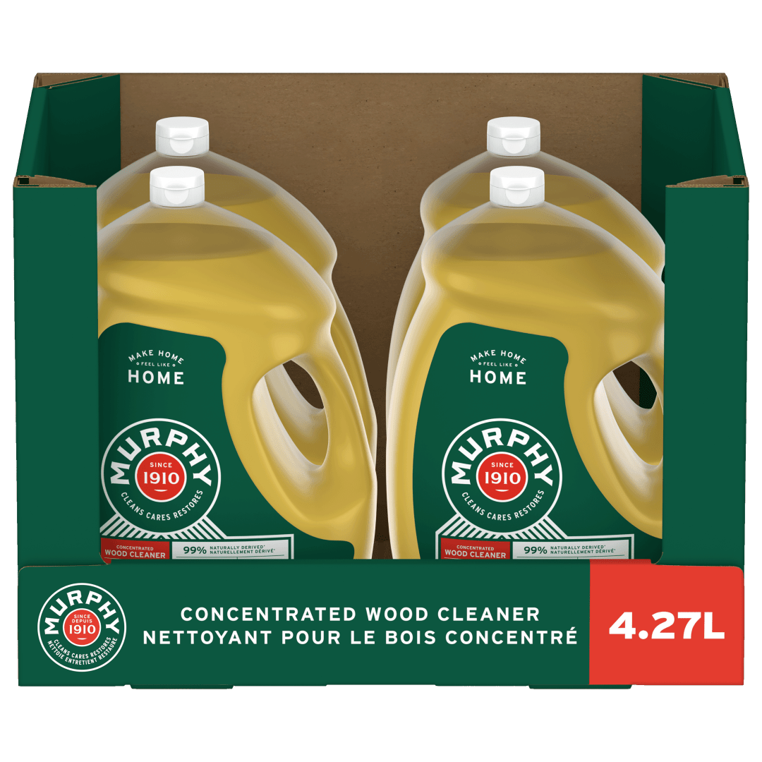 Savon à l’huile Murphy, formule concentrée, nettoyant bois, citronnelle, 4,27 l