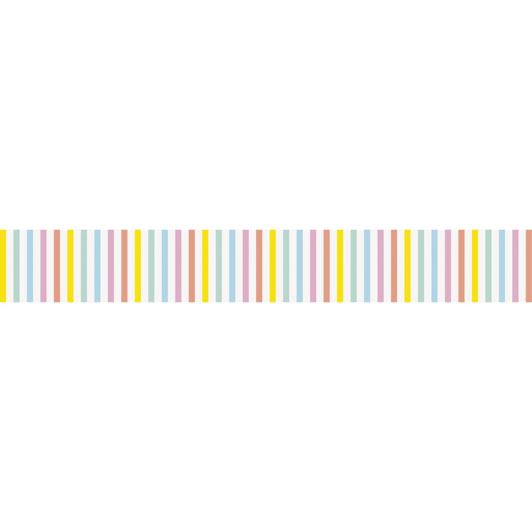 Pastel Ice Cream Paper Table Runner