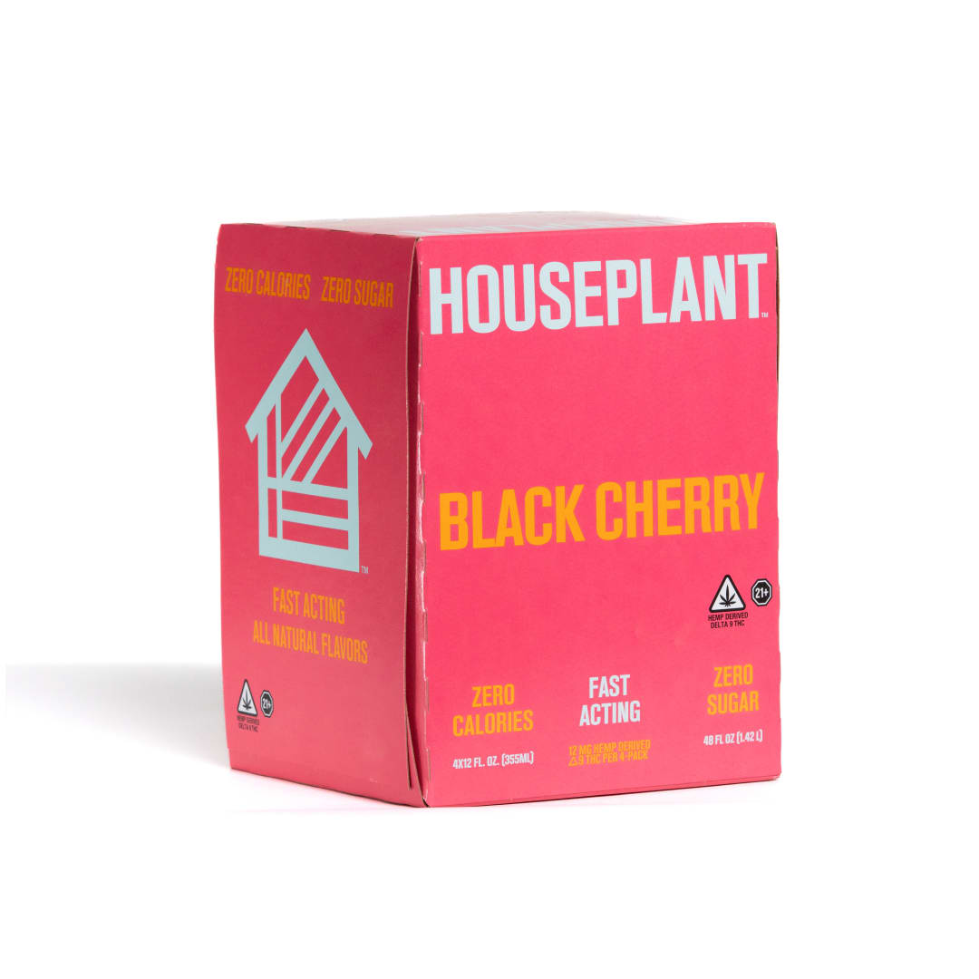 Houseplant Thc Black Cherry 3MG 1S Can 6/4 12Z