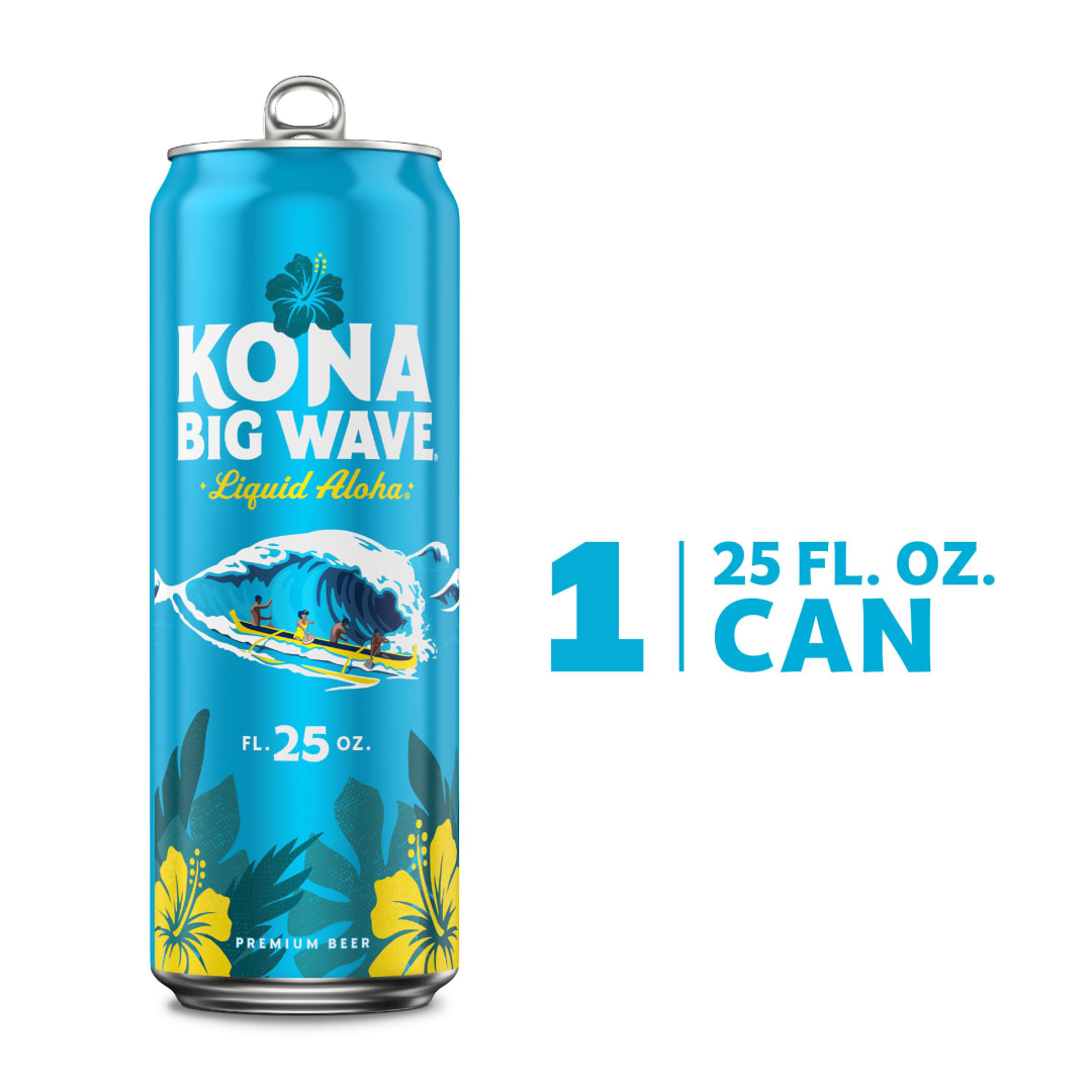 Kona Big Wave Liquid Aloha Premium Beer 25 fl oz