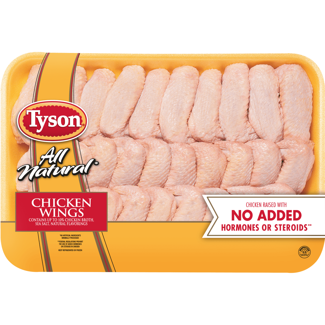 Tyson® All Natural Fresh Chicken Wings, 6.75 lb.
