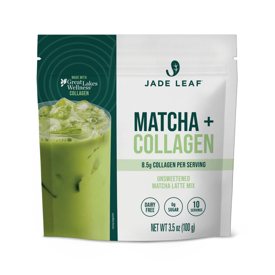 Jade Leaf Collagen Matcha Latte Unsweetened (3.5oz) 