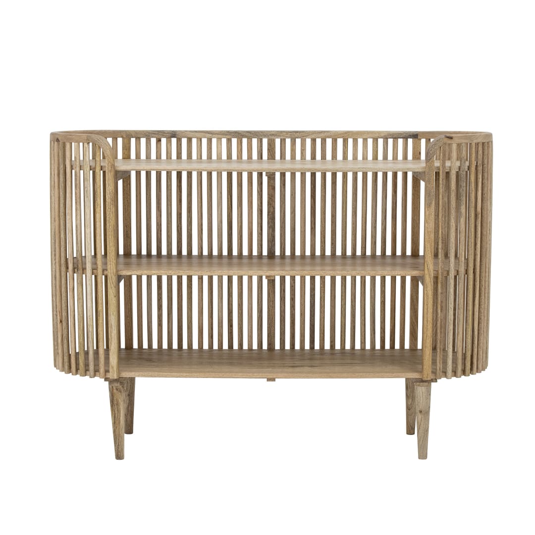 82058274 - Sali Bookcase, Nature, Mango STOCK: 10