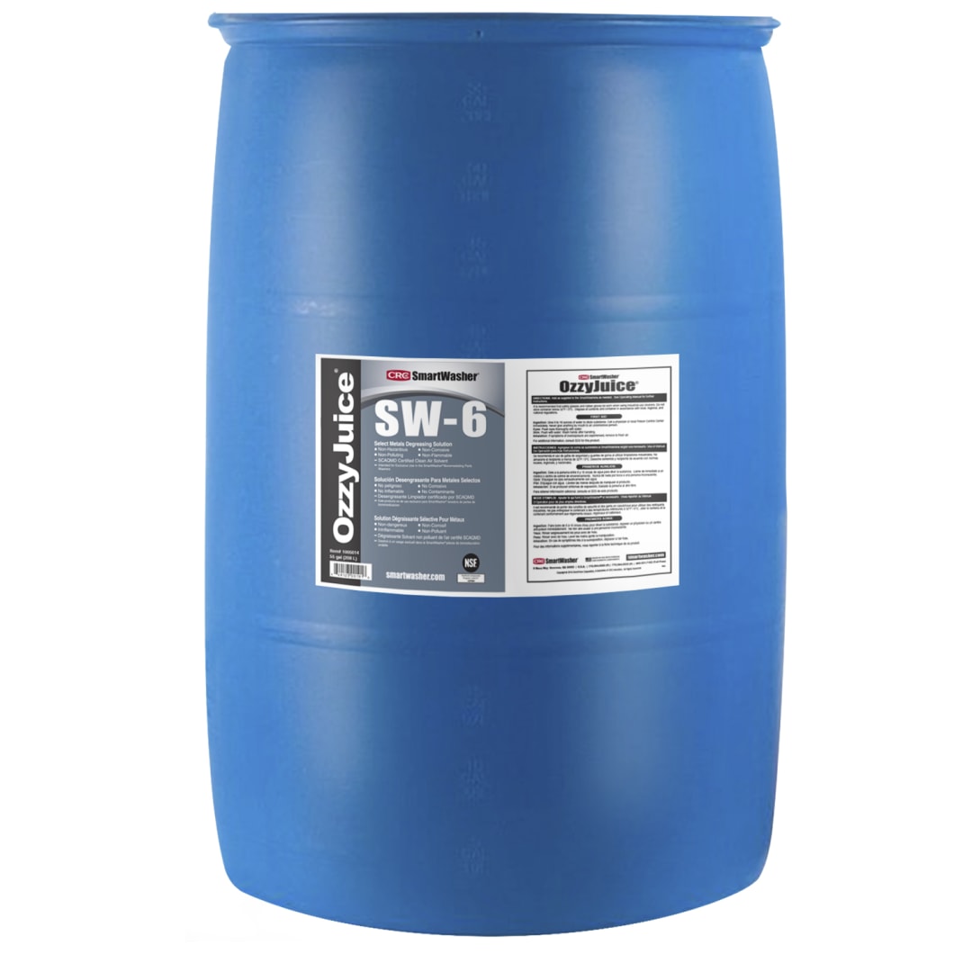 SmartWasher OzzyJuice SW-6 Select Metals Degr Solution 1X55G