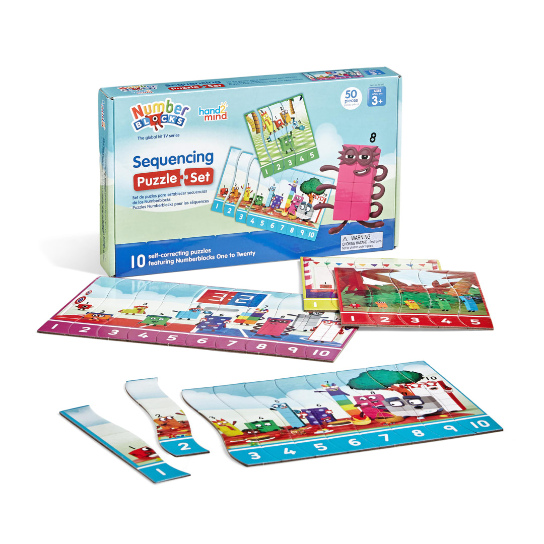 Numberblocks, Sequencing Puzzle Set