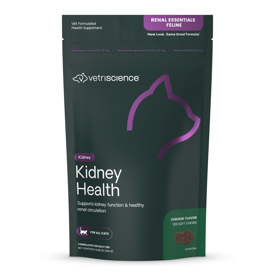 VS Kidney Health Chews, Cats, Chicken, 120ct