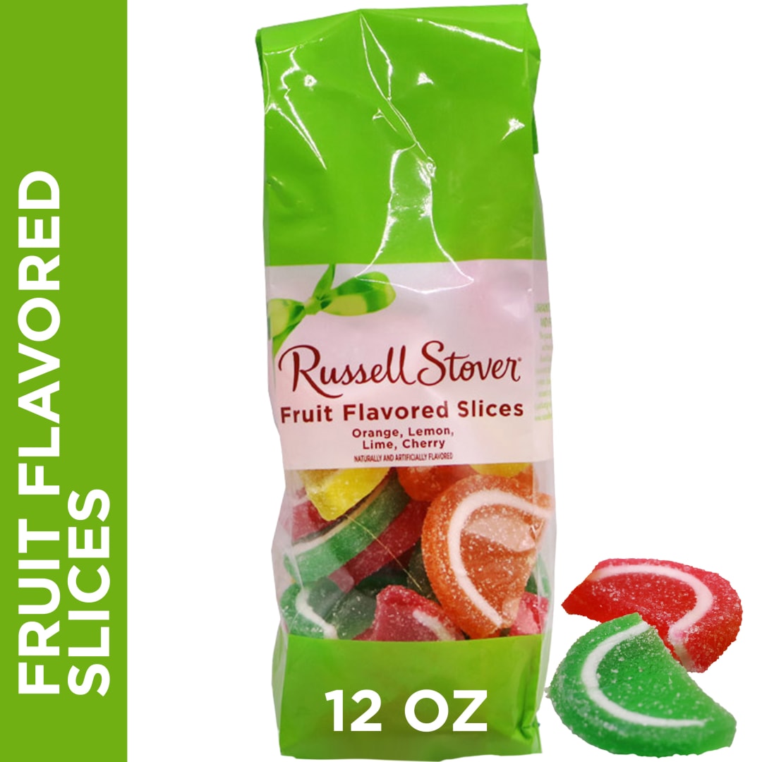 RUSSELL STOVER Mini Fruit Slices Chewy Candy, 12 oz. bag
