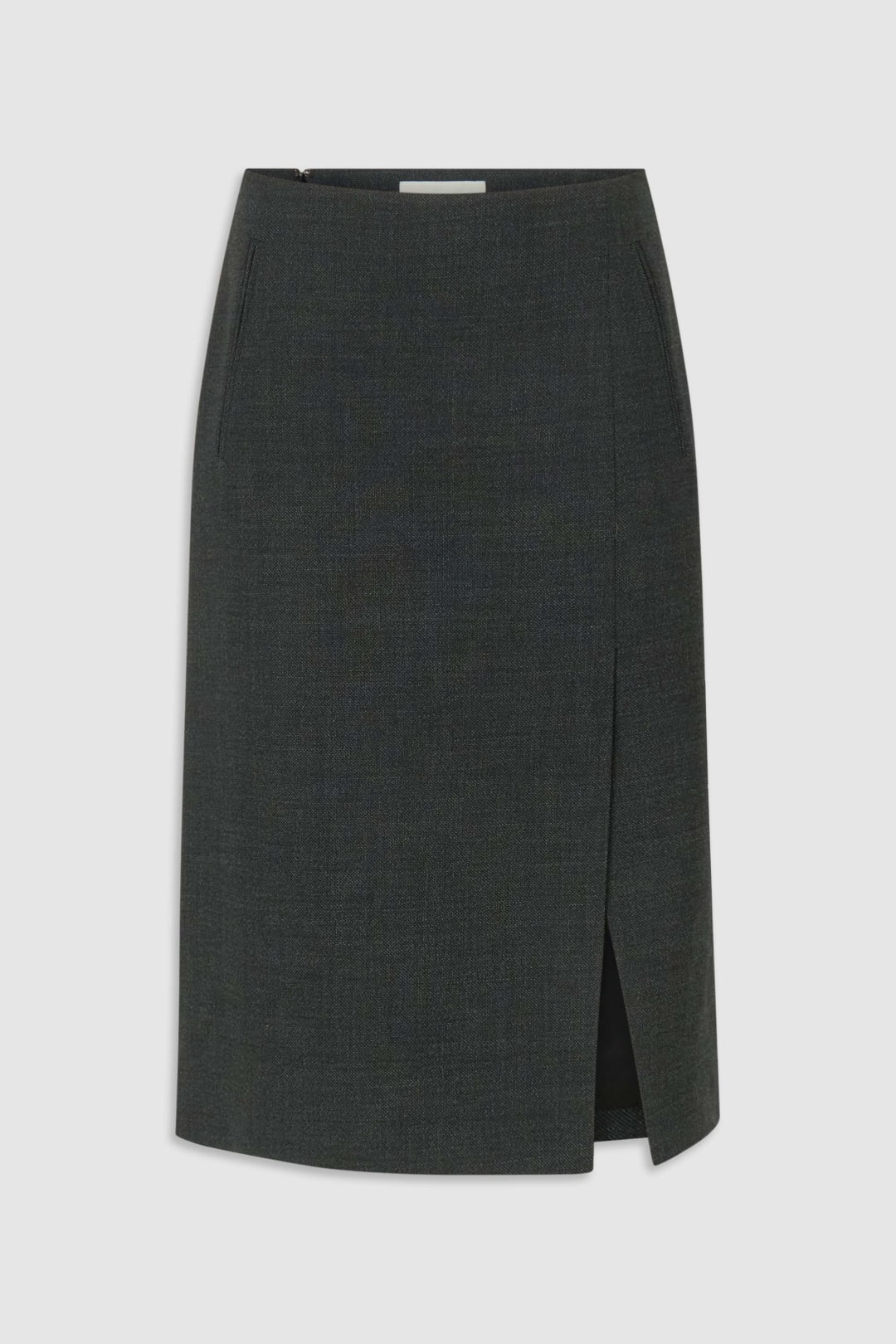 Wool Pencil Skirt