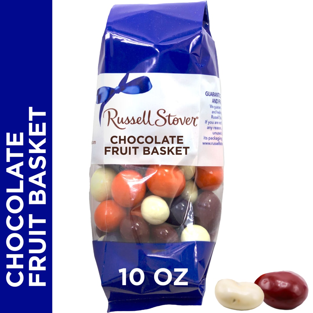 RUSSELL STOVER Fruit Basket Chocolate Candy Assortment, 10 oz. bag