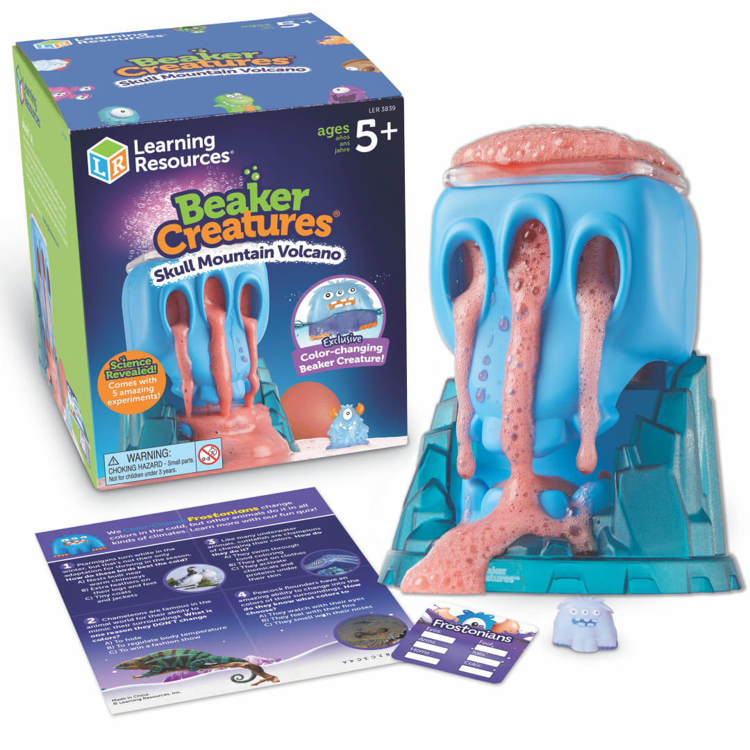 BEAKER CREATURES™ SKULL MOUNTAIN VOLCANO