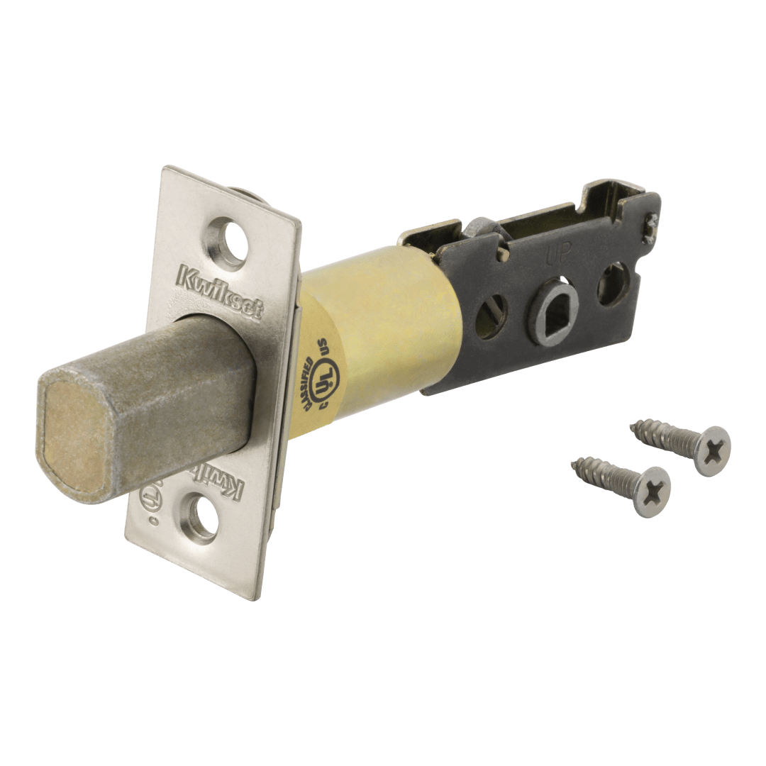 Square Corner UL 2-3/4" Deadbolt Latch for Satin Nickel Finish
