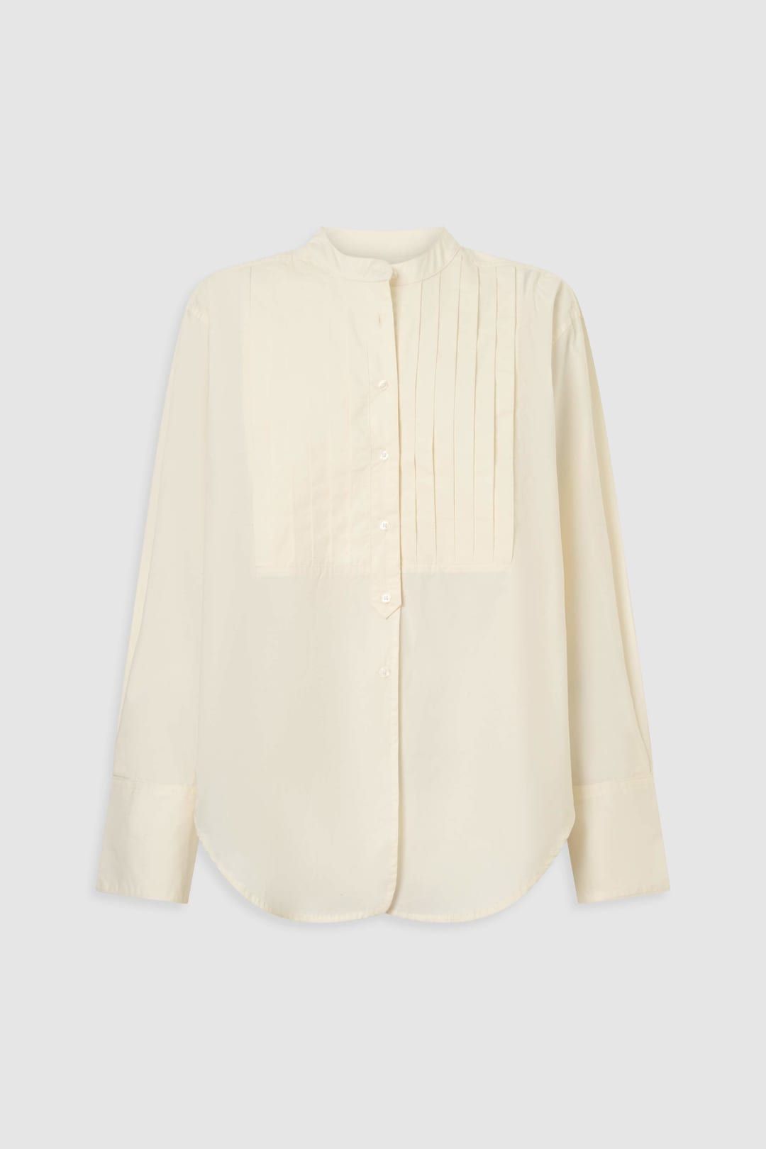 Washed Pleated Shirt