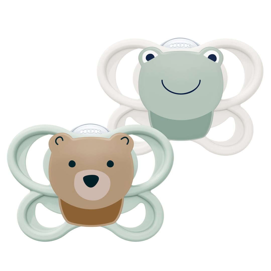 NUK PM PACI SI1 AIR CL1 BEAR/FROG 2/BOX