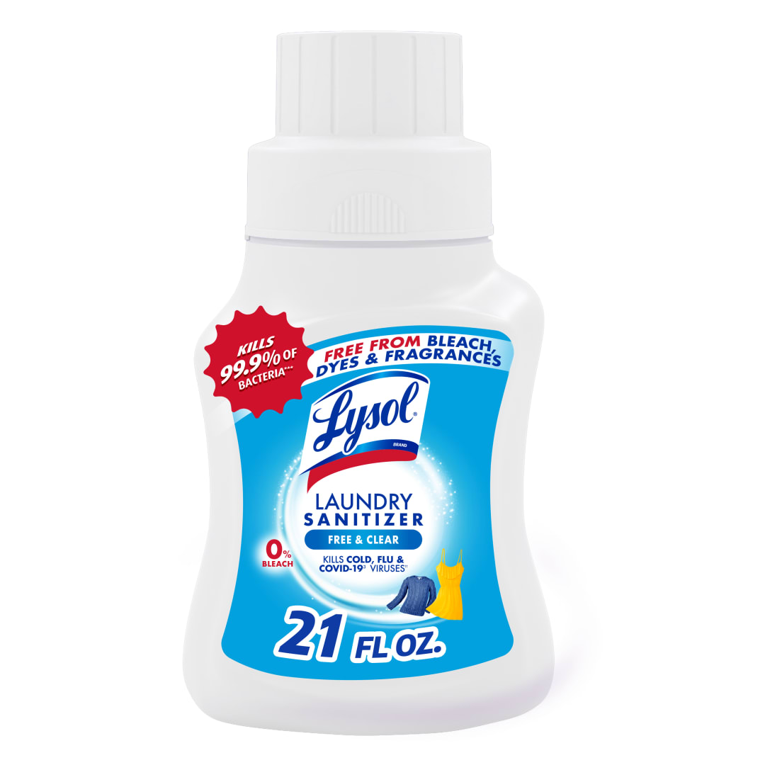 LYSOL® Laundry Sanitizer Free & Clear 6/21 oz.