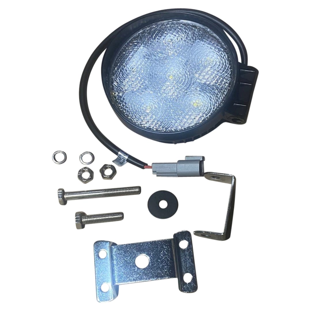 Wastebuilt® Replacement for New Way  Worklight, 4" Round, LED, Deutsch