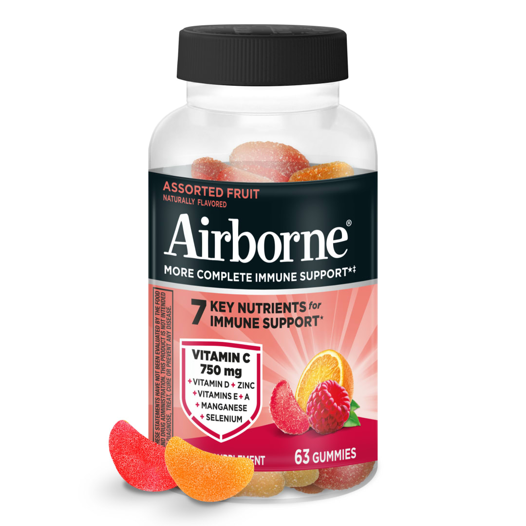 AIRBORNE® Gummies - Assorted Fruit 12/63 ct.