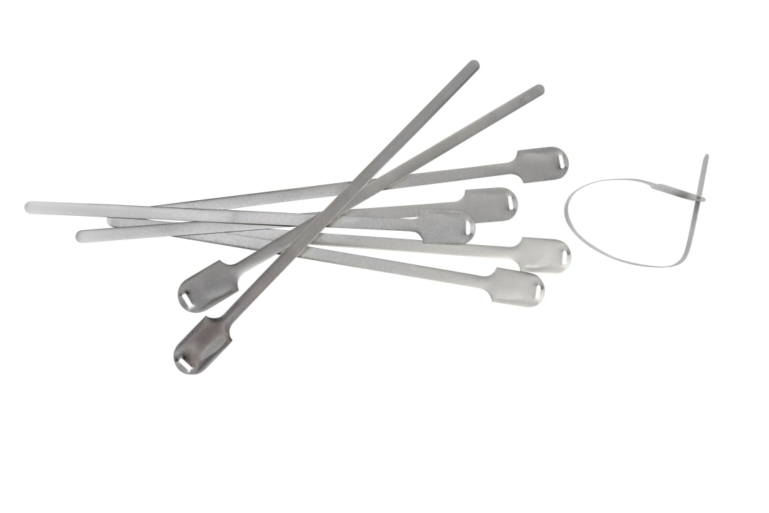 Cable Tag-11" 593 Aluminum 100 Pack