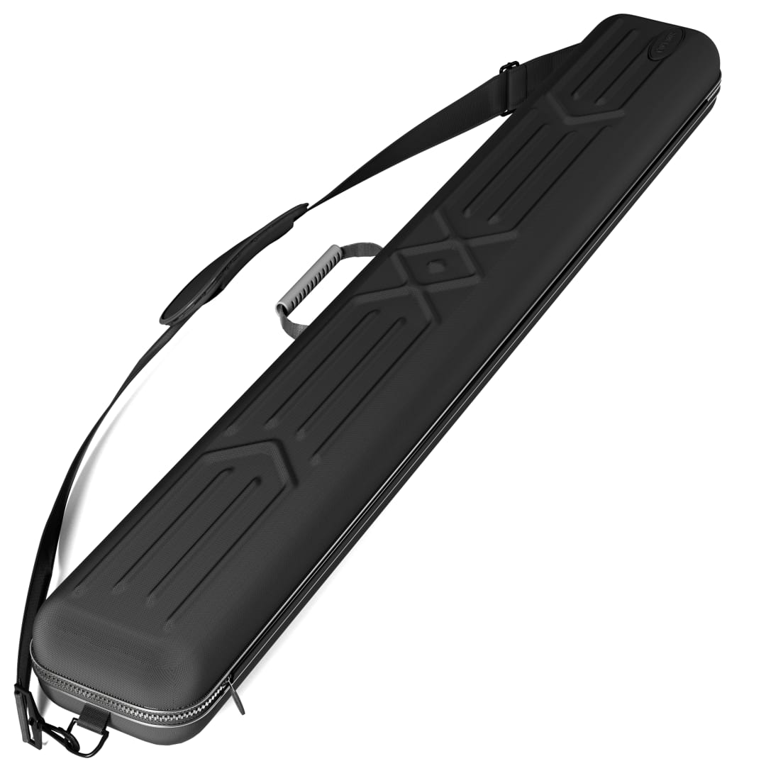 Casemaster Parallax Pro Billiard Cue Case (Pool Stick Case) | Black