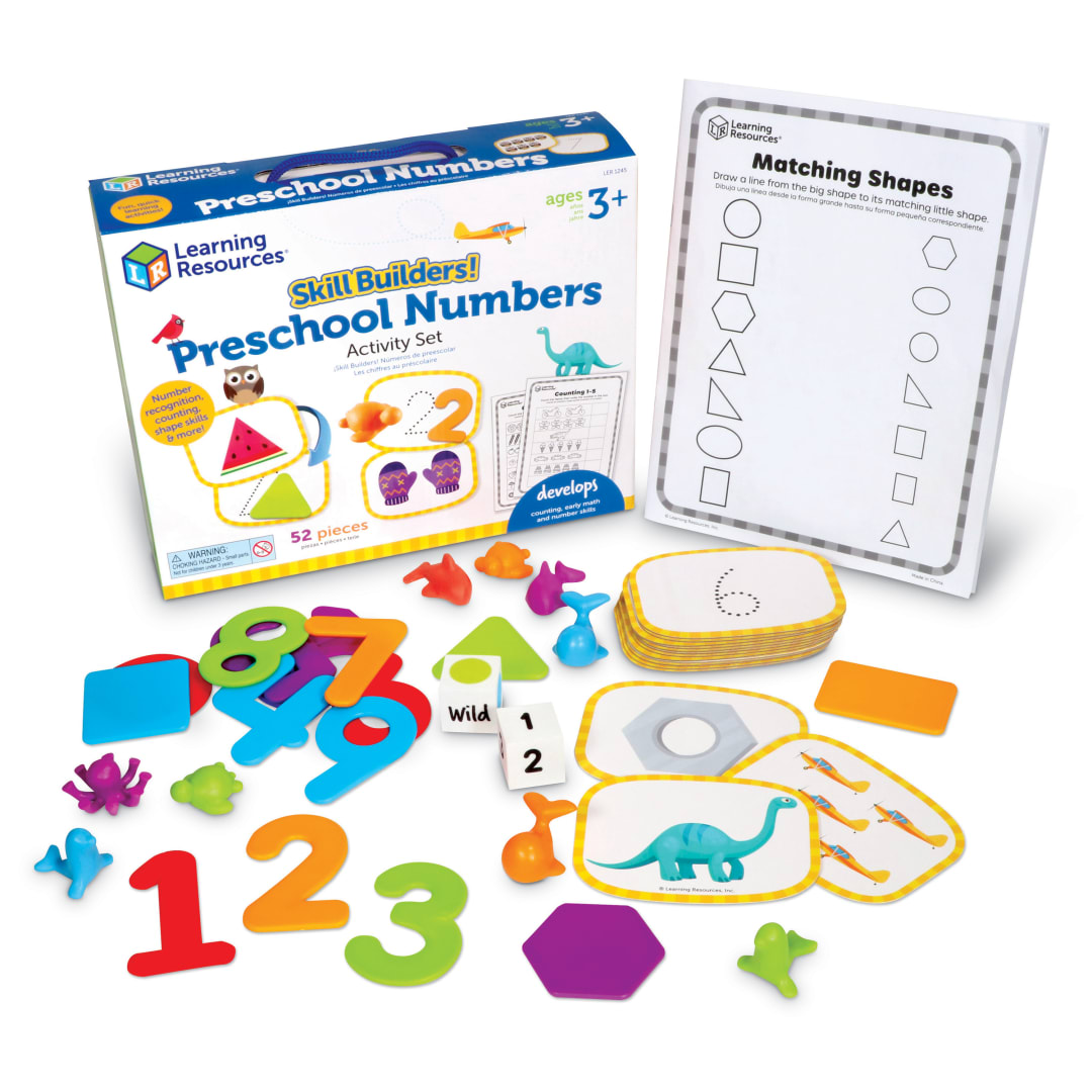 SKILL BUILDERS! PRESCHOOL NUMBERS