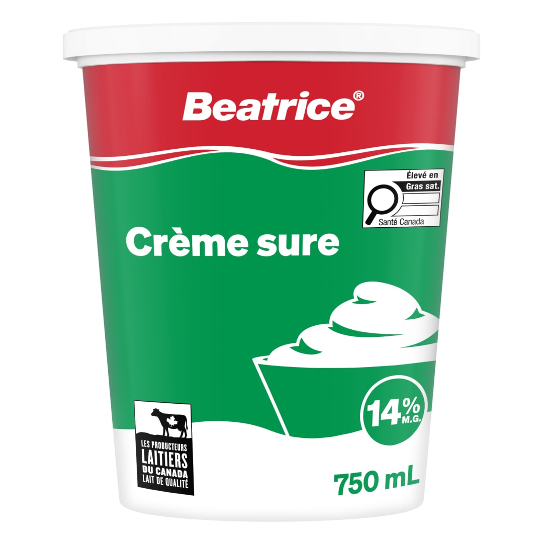 Beatrice 14% Sour Cream, 750 ml