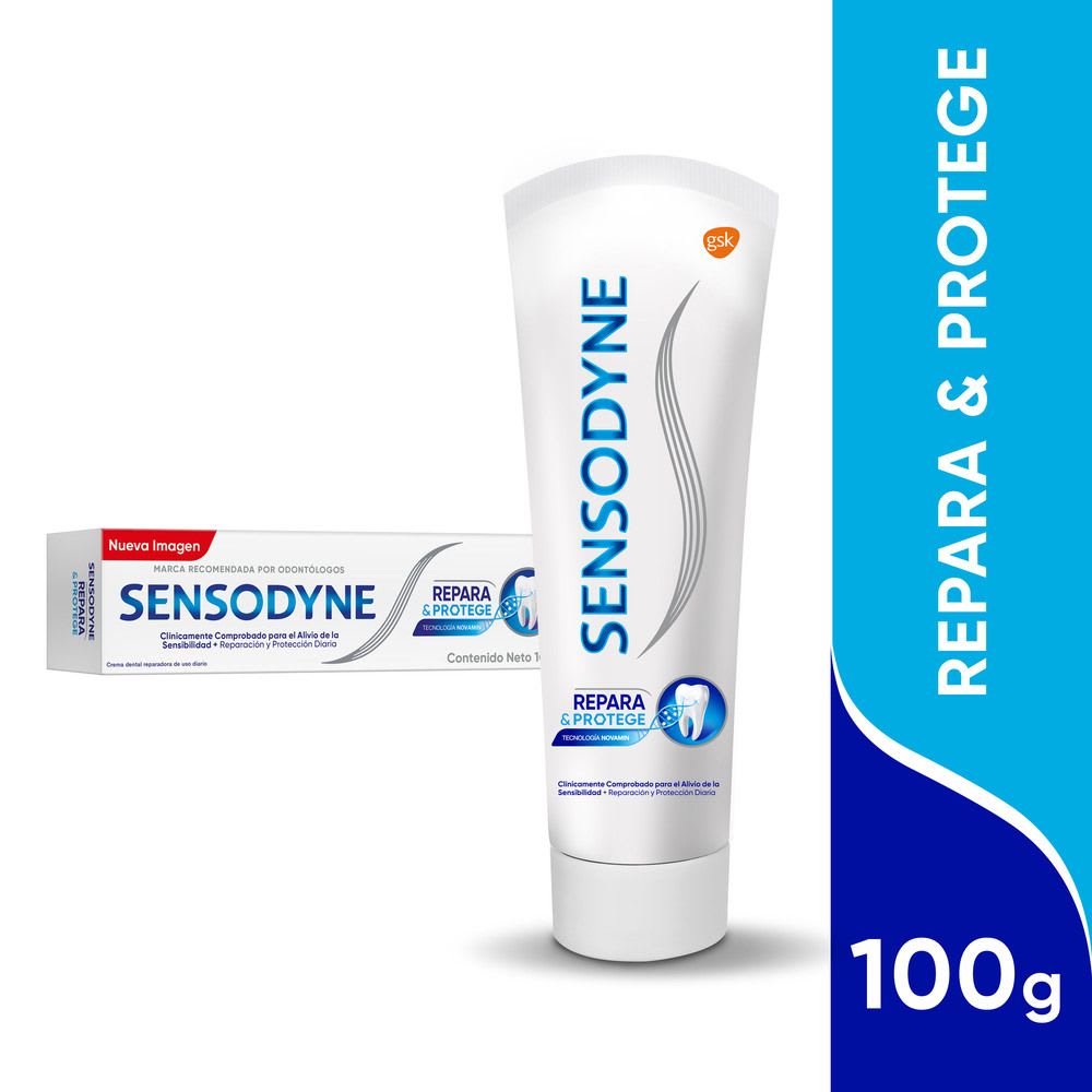 Sensodyne Pasta de Dientes Repara y Protege Uso Diário 100g