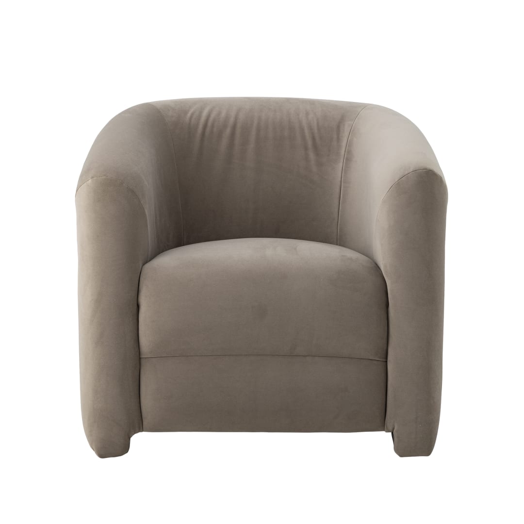 82064949 - Joel Lounge Chair, Grey, Polyester STOCK: 67