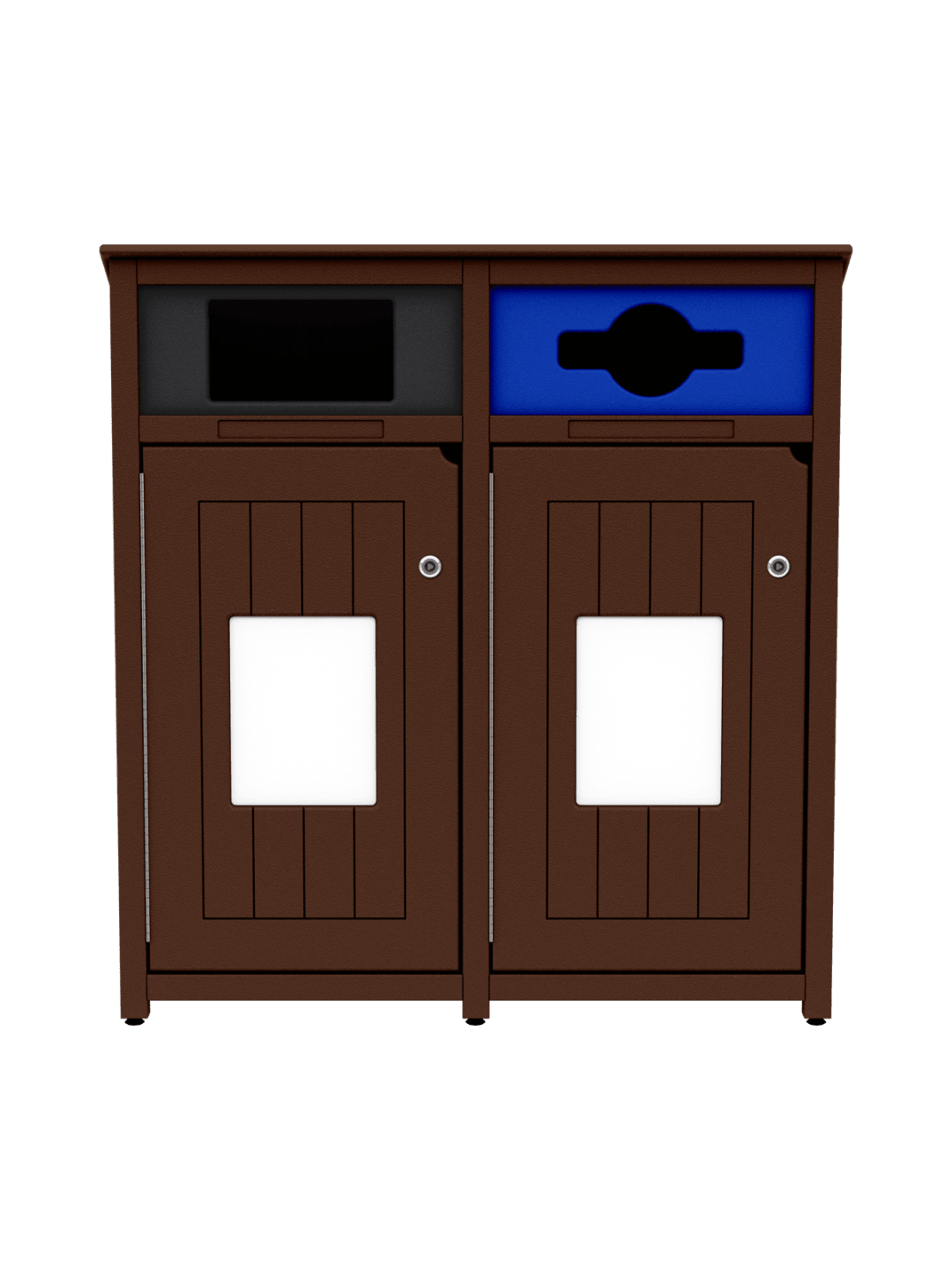  AURA - Double - Unit - Rectangle-Mixed - Brown-Black-Blue