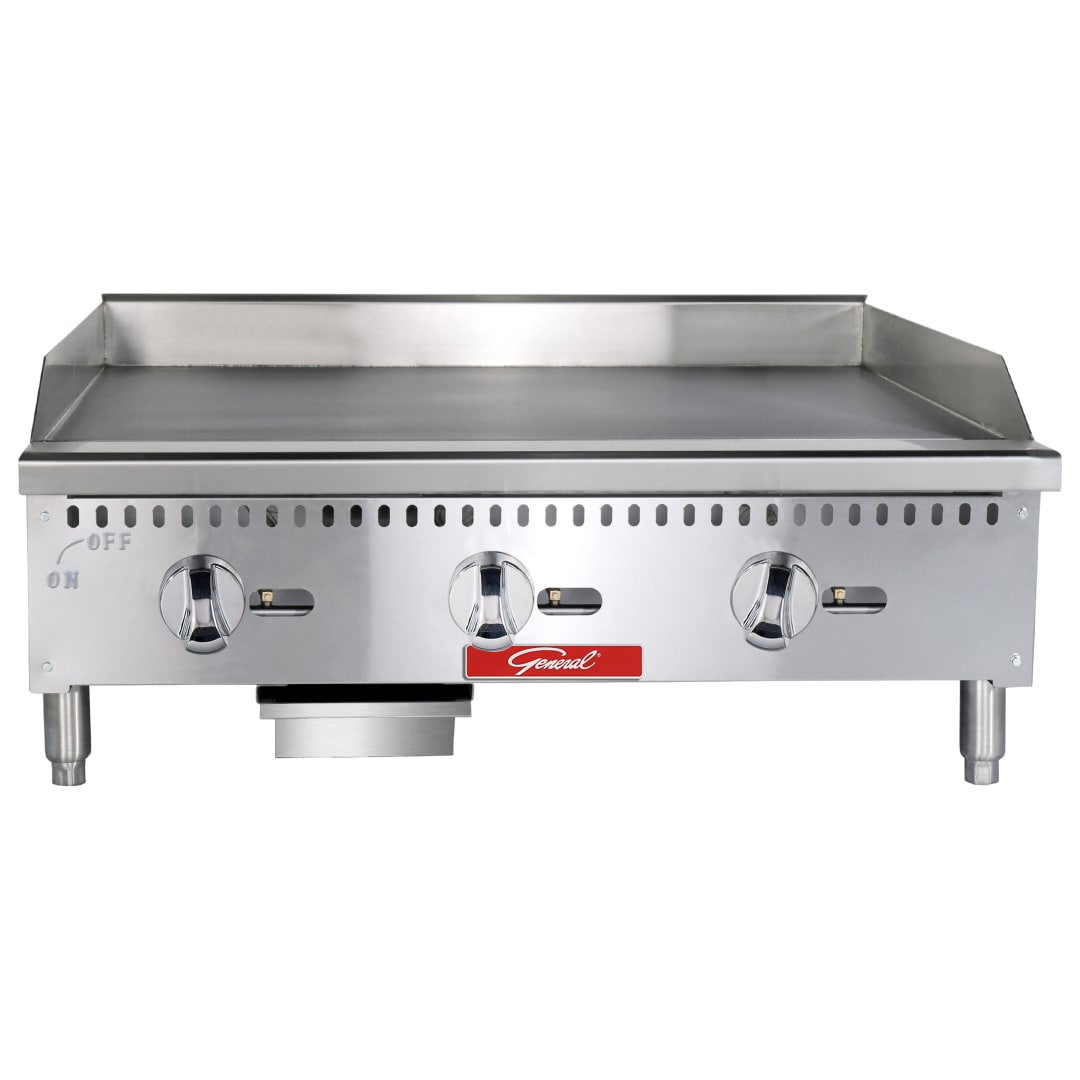 GCMG-36NGS - General Manual Griddle, 36" - 90K BTU NG Gas
