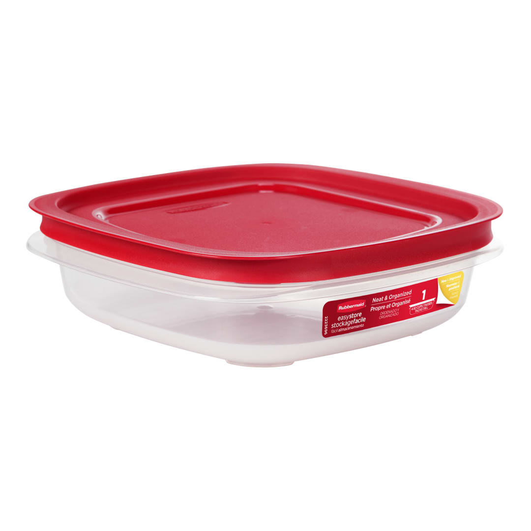 Rubbermaid 4.92-Cup EasyStore Square Food Storage Container with Lid