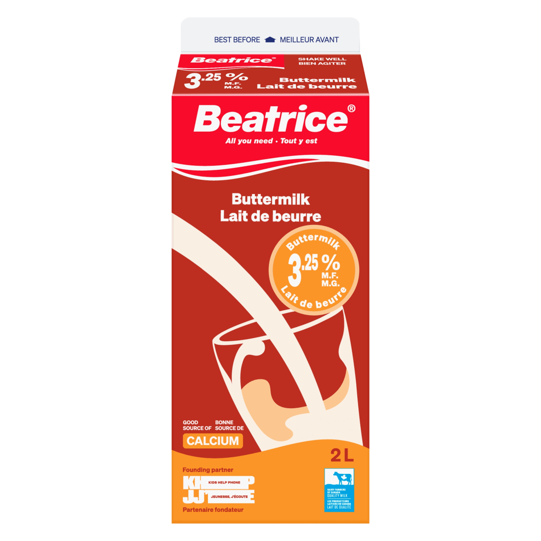 Beatrice Cultured ButterMilk 3.25%, 2L