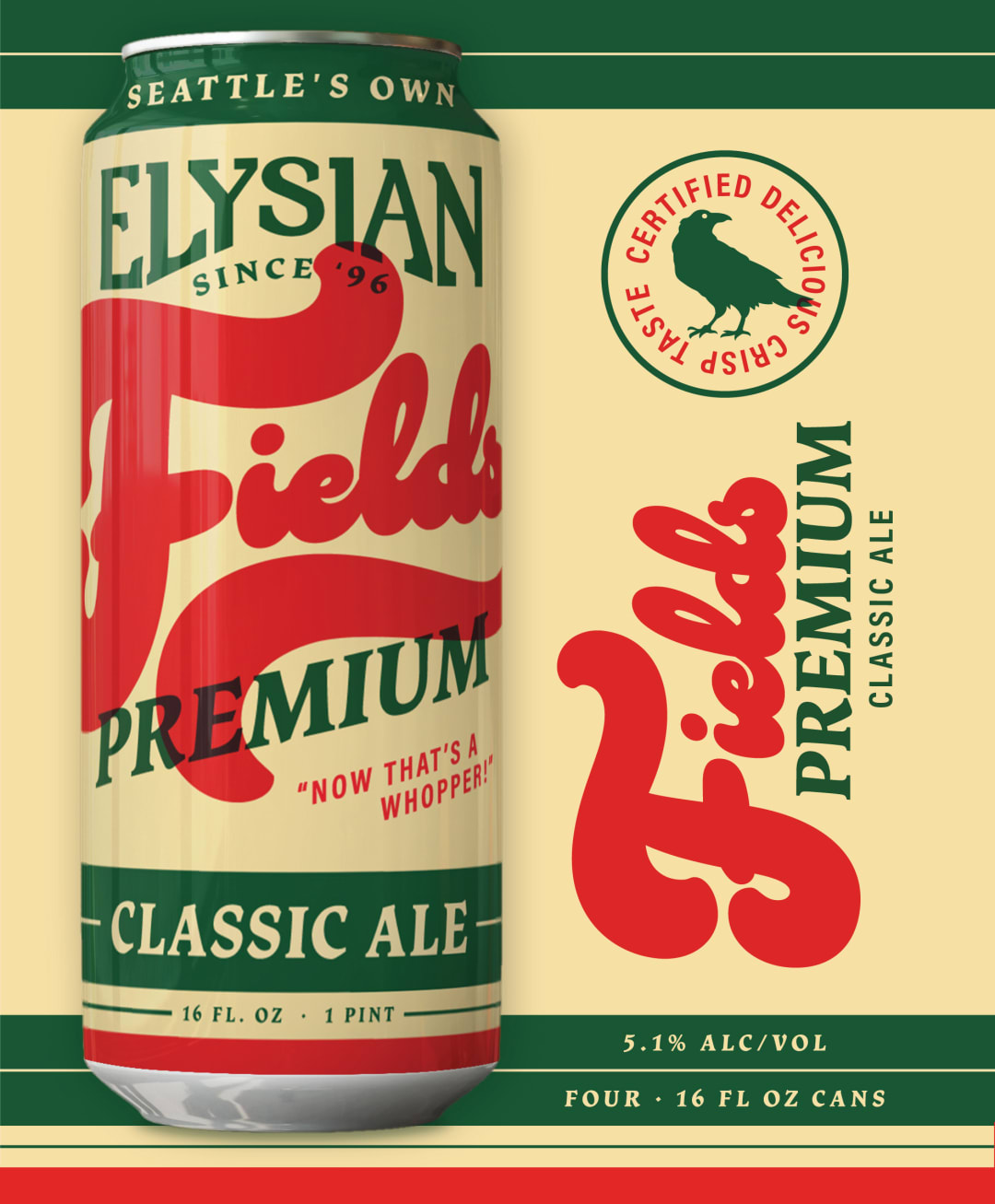 Elysian Fields Premium Ale 4-pack 16oz cans