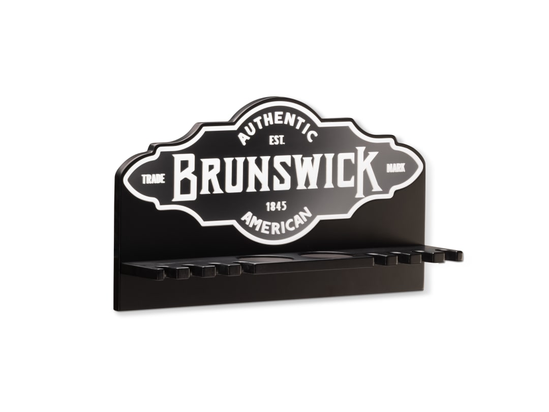 Brunswick Mirror Wall Cue Rack