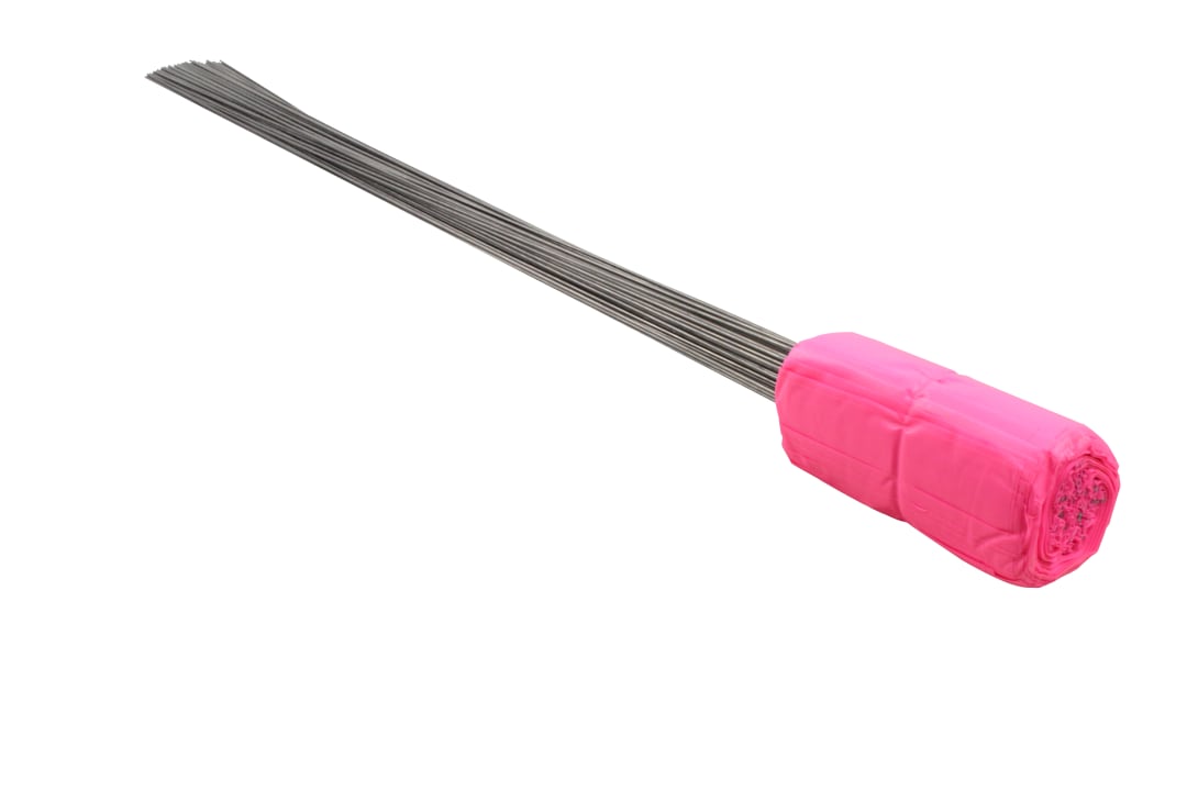 Stake Flags-30" Staff, 4"x5" Flag, Pink Fluorescent  100Pcs.