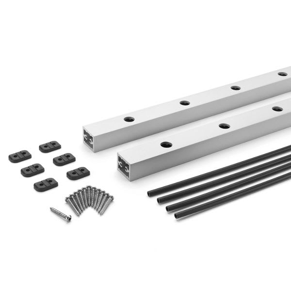 Trex Signature® Rod Rail Vertical Kit in 42" Horizontal Platinum