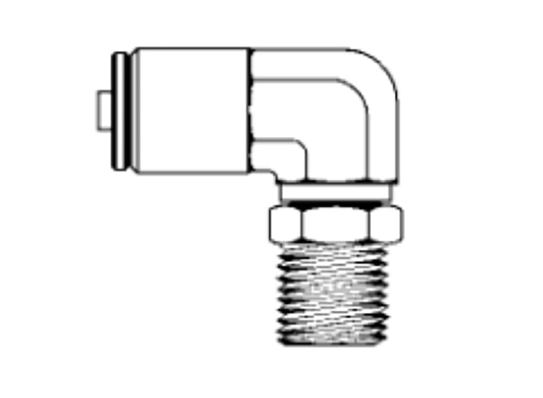 Wastebuilt® Replacement for Cusco Brass Swivel Elbow  1/4 x 1/4 NPT
