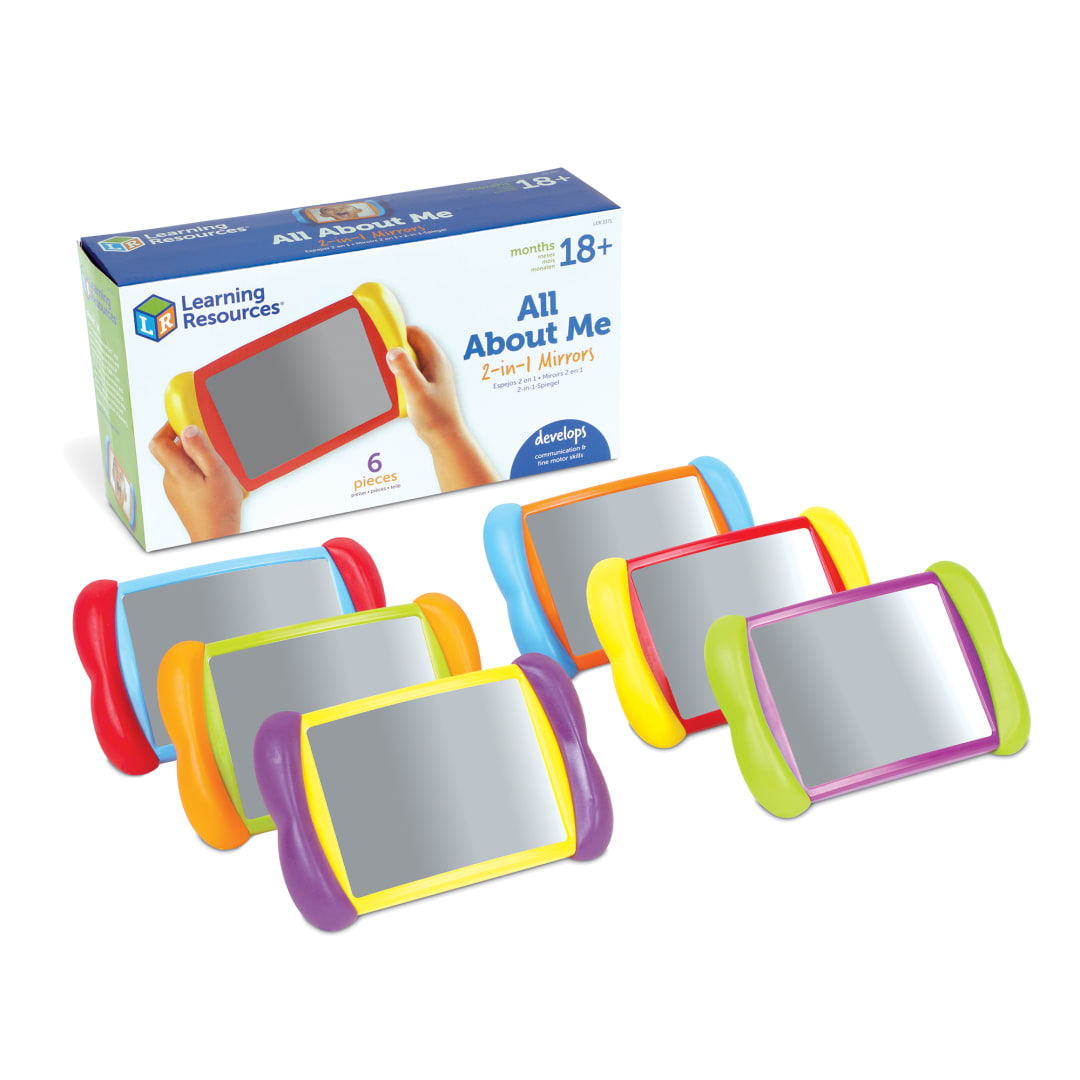 ALL ABOUT ME 2IN1 MIRRORS, S/6