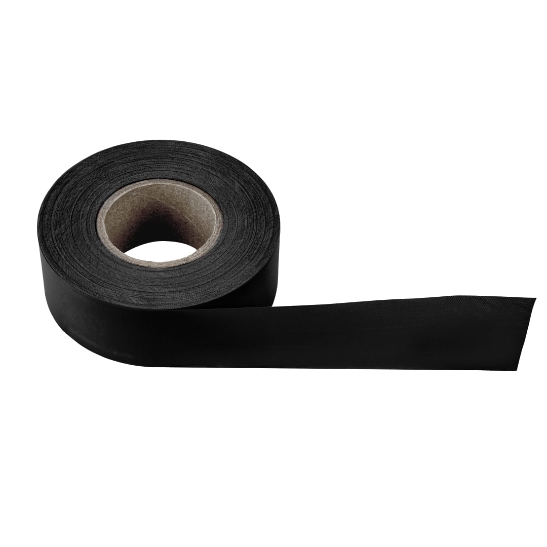 Flag Tape-300ft.x1-3/16in. Black