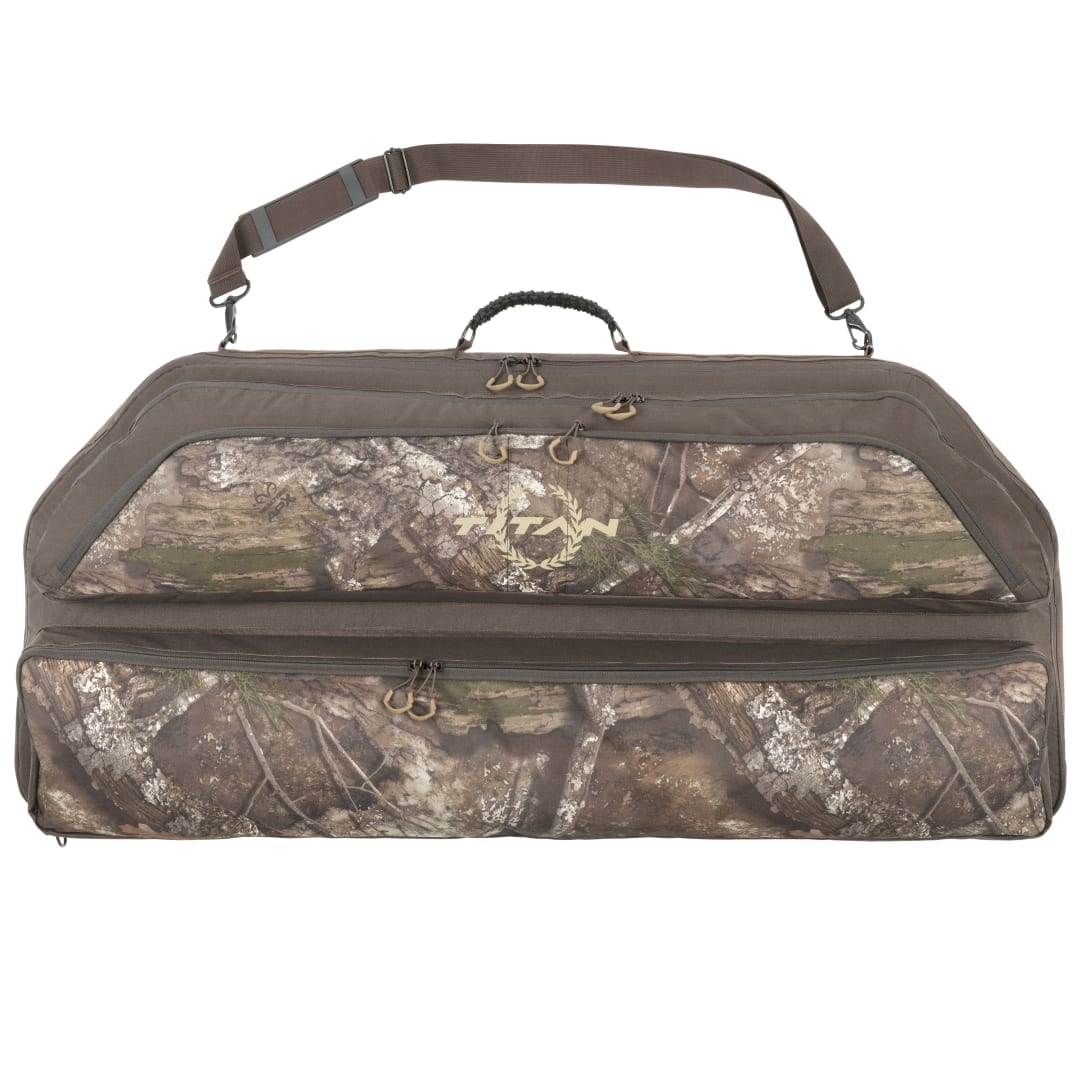 Titan Deluxe Compound Bow Case, 40-Inch, Olive/Realtree APX