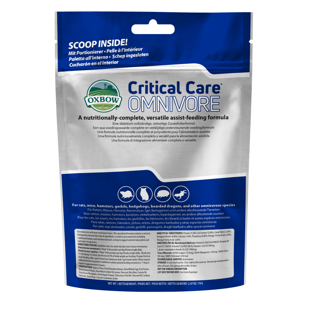 Oxbow Critical Care Omnivore 70g