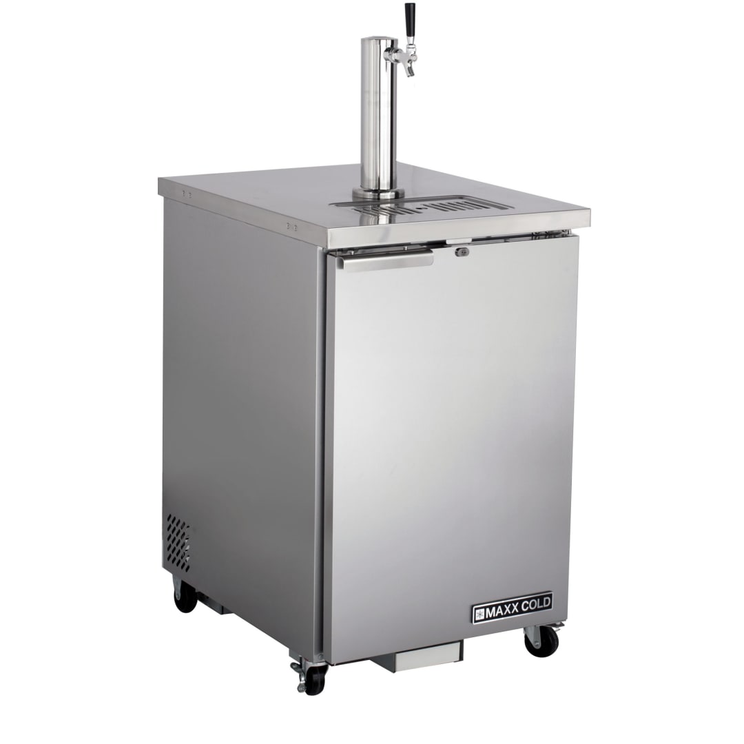 MXBD24-1SHC - 23" Beer Tower / Dispenser (204L) in Stainless Steel