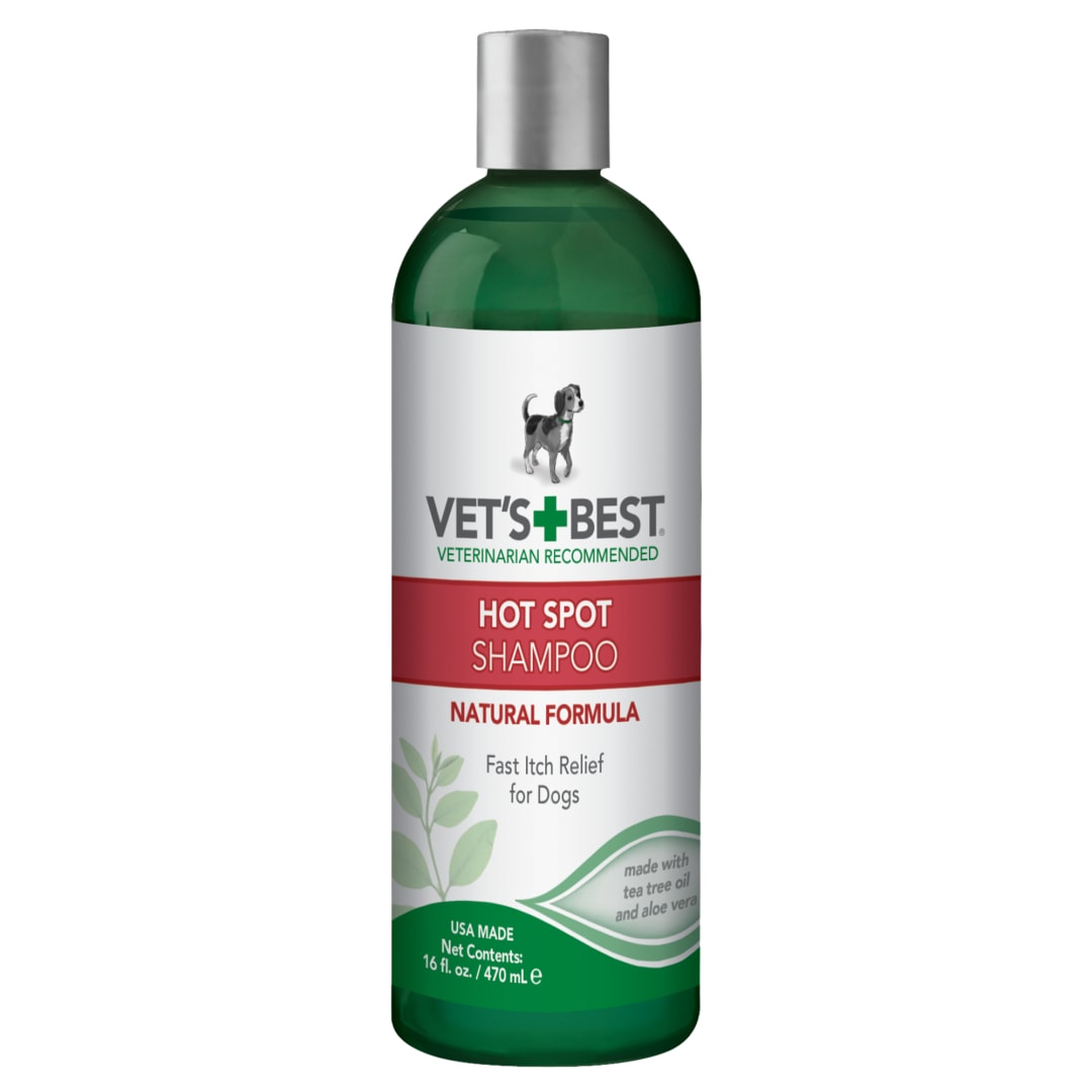 Vet's Best Hot Spot Itch Relief Shampoo for Dogs, 16 Ounces