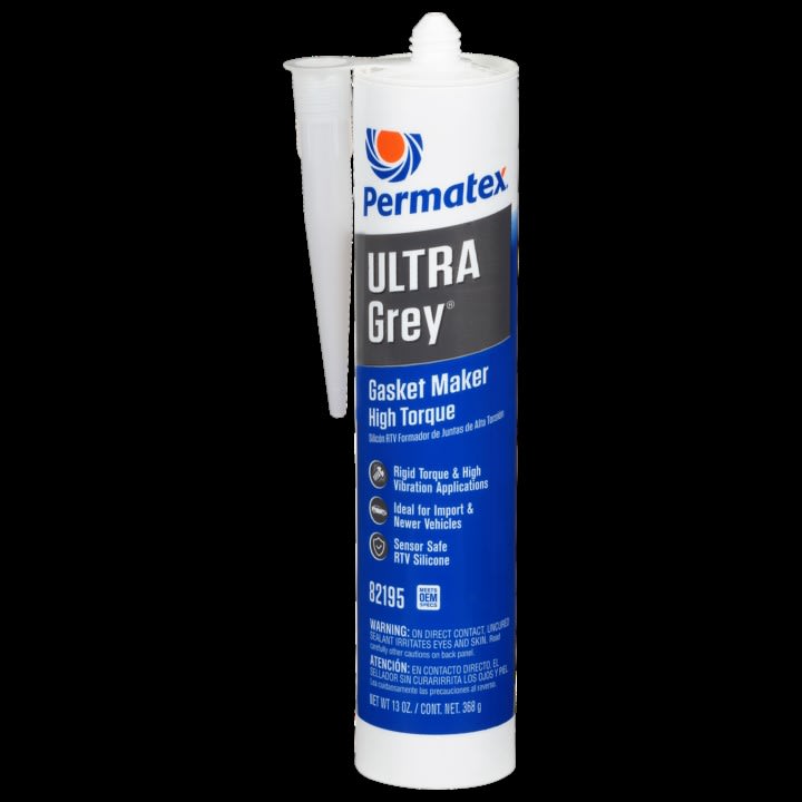 Permatex Ultra Grey Rigid Hi Torque Gasket Maker 12 oz