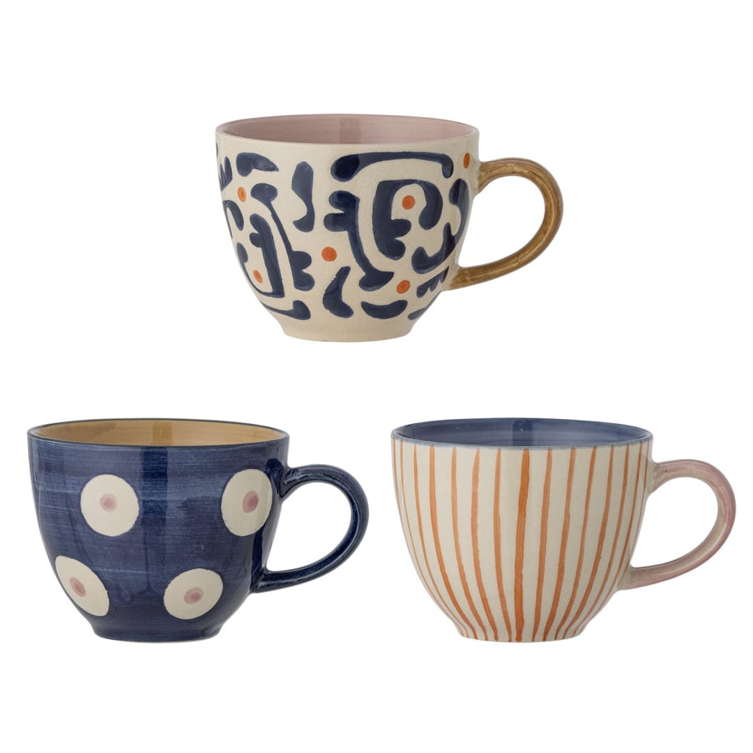 82062632 - Eviaya Cup, Multi, Stoneware STOCK: 94