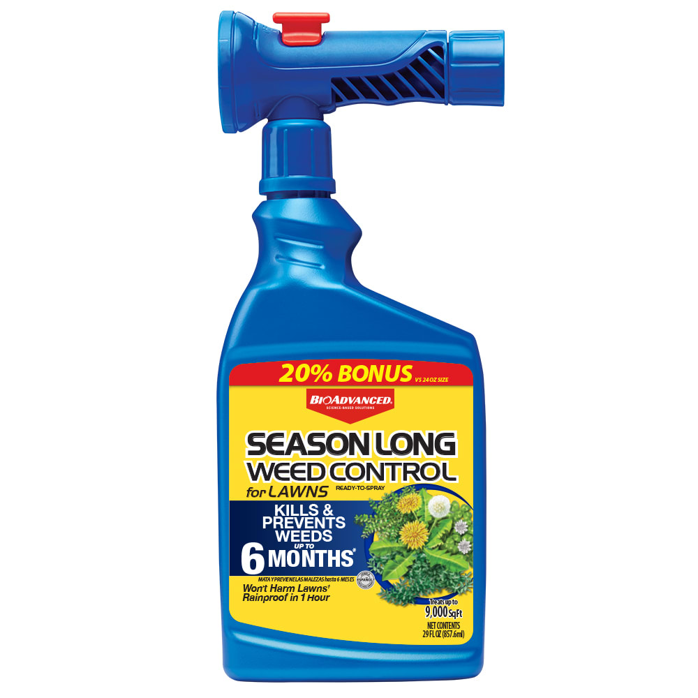 704040B, BioAdvanced Season Long Weed Control For Lawns, Ready-to-Spray, 29 oz, 9,000 Sq Ft