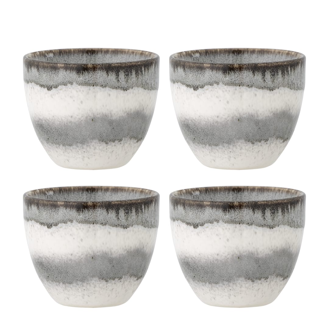 82061179 - Paula Cup, Multipack, Grey, Stoneware STOCK: 10