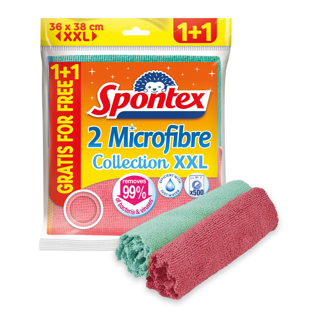 Spontex Microfibre Collection XXL 2pk